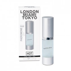 HOT Pheromone Gel LONDON-MIAMI-TOKYO Woman 15ml
