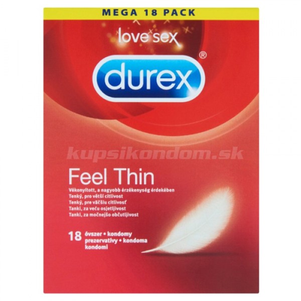 Durex Feel Thin 18ks