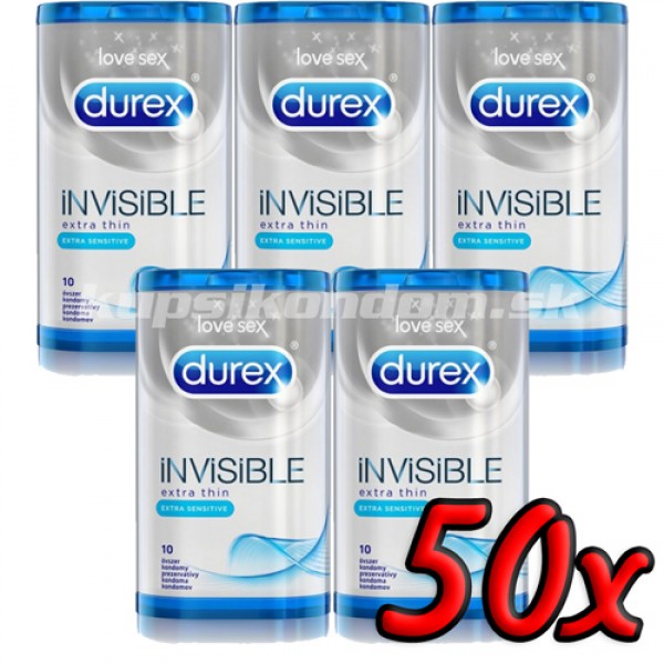 Durex Invisible Extra Sensitive 50ks