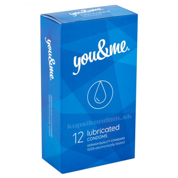 You&me Lubricated Condoms 12ks