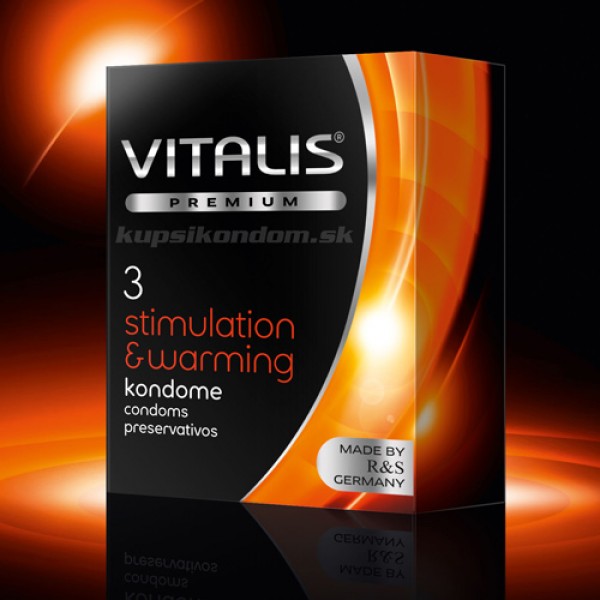 Vitalis Premium Stimulation & Warming 3ks