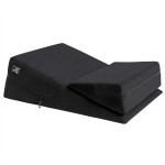 Liberator Wedge/Ramp Combo Black - Erotická podložka pre milovanie Čierna