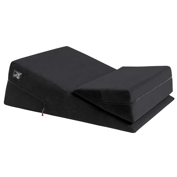 Liberator Wedge/Ramp Combo Black - Erotická podložka pre milovanie Čierna