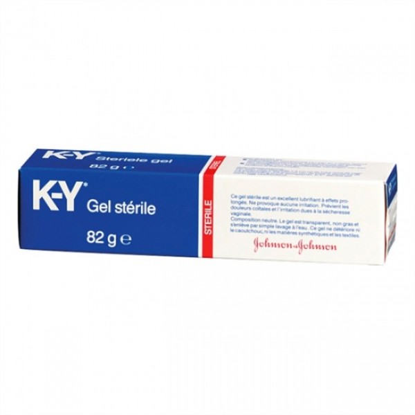 K-Y Gel Lubricating Sterile Jelly - Sterilný lubrikačný gél 82g