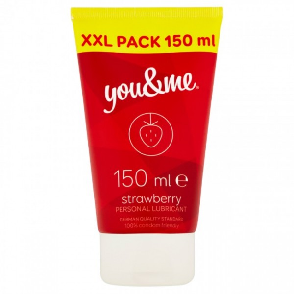 You&me Strawberry Personal Lubricant 150ml