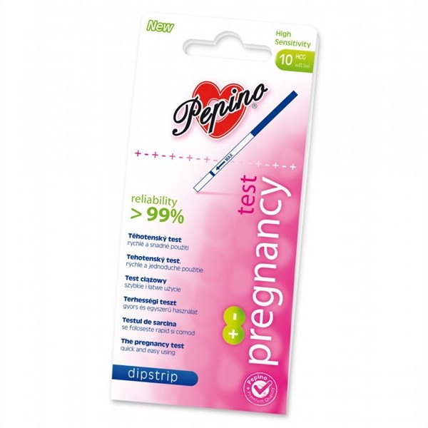 Pepino Tehotenský test Dipstrip 1ks