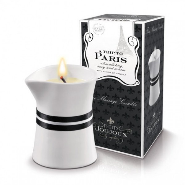 Petits Joujoux Massage Candle A trip to Paris 120g - masážna sviečka