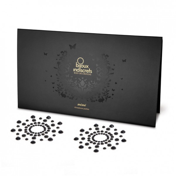Bijoux Indiscrets Mimi Black - ozdoby na bradavky