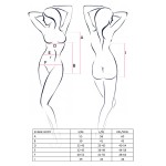 Passion Evane Body - Elegantné body Červené