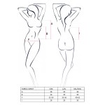 Passion Fabra Corset - Dámsky korzet Čierny