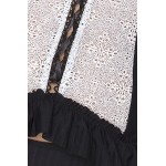 Passion Larisa Corset - Dámsky korzet Čierny