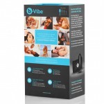 b-Vibe Snug Plug 4 - Análny kolík Čierna