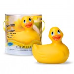 Big Teaze Toys I Rub My Duckie Classic Travel Size - Žltá vibračná kačička