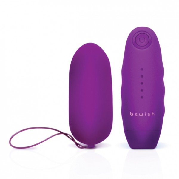 Bswish Bnaughty Classic Unleashed - Bezdrôtové vibračné vajíčko Fialové