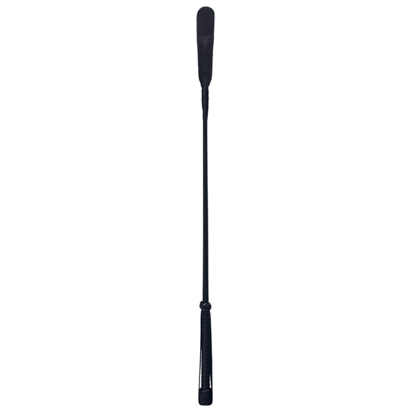 Devil Sticks Kožený jazdecký bič Čierny 033
