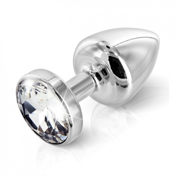 Diogol Anni Round Silver Plated 25mm - Análny šperk Strieborný