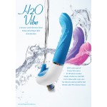 Drop of Sweden H2O Vibe - Revolučný vodný vibrátor - Modrá