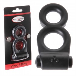 Malesation Vibro 8 Ring - Vibračný erekčný krúžok