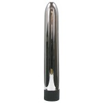 Seven Creations Super Slick Vibrátor - Strieborná