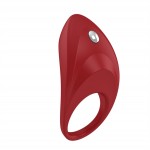 OVO B7 Vibrating Ring - vibračný krúžok Červený