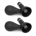 Fetish Fantasy Cordless Vibrating Nipple Suckers - Vibrační přísavky na bradavky