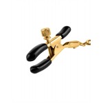 Fetish Fantasy Gold Chain Nipple Clamps - zlaté svorky na bradavky s retiazkou