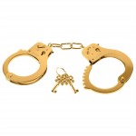 Fetish Fantasy Gold Cuffs - kovové putá, zlaté