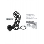 Pipedream Fantasy X-tensions Extreme Silicone Power Cage - Vibračný silikónový návlek na penis