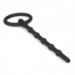 Sinner Gear Long Hollow Silicone Penis Plug 096 - Silikónový dilatátor