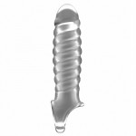 Sono No.32 Stretchy Penis Extension - Návlek na penis Priehľadný
