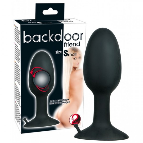 You2Toys Backdoor Friend Small - Análny kolík so stimulačnou guličkou